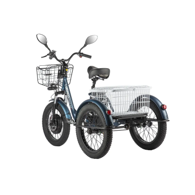 Электротрицикл Eltreco Porter Fat 700 синий матовый 022872-3210 от магазина Zakaz43