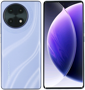 Смартфоны Tecno Camon 30S 6/128GB Nebula Violet — фото, цена, купить