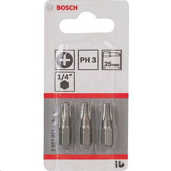 Биты Bosh PH 3х25 мм. ЕH 2607001515 — фото, цена, купить