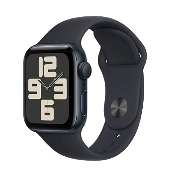 Смарт-часы и браслеты Apple Watch SE2 2023 44mm Midnight Sport Band (M/L) — фото, цена, купить