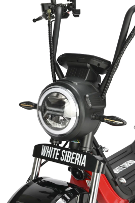 Электроскутер White Siberia Mini R 3.0 Black 60V  от магазина Zakaz43