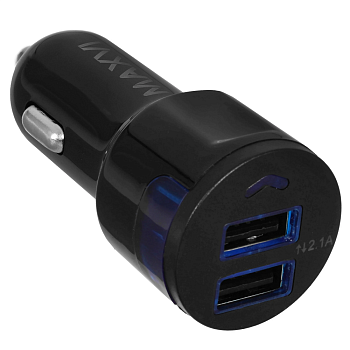 Адаптер для телефона Maxvi CCM-212 Plus T black — фото, цена, купить