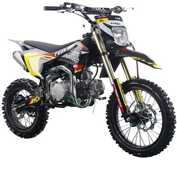 Питбайки FullCrew Teen Rider 125cc 17/14 (механ., эл.стартер) (DB125-1) Yellow — фото, цена, купить