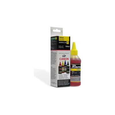 Чернила Revcol для Canon/HP universal, Yellow, Dye, 100 мл (K-R-HCL-0,1-YD) K-R-HCL-0,1-YD от магазина Zakaz43