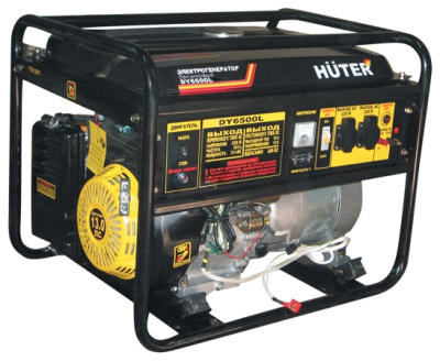 Бензиновые генераторы Huter DY6500L  от магазина Zakaz43