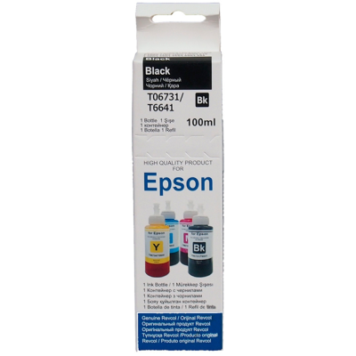 Чернила Revcol для Epson L серия Black 100 мл. (EL 100 Bk) EL 100 Bk от магазина Zakaz43