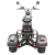 Увеличенное фото: Электротрицикл Ikingi M11 PRO Trikе Электротрицикл Ikingi M11 PRO Trikе IKG-M11-PRO-TR от магазина Zakaz43