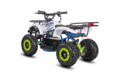 Электроквадроцикл White Siberia Sneg Mini Blue  от магазина Zakaz43
