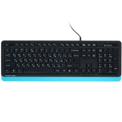 Клавиатуры A4Tech FSTYLER FK10 ЧЕРНЫЙ/СИНИЙ USB FK10 BLUE 1147528 от магазина Zakaz43