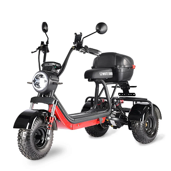 Электротрицикл White Siberia Trike Mini Black 1500W — фото, цена, купить