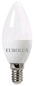 Лампочки Лампа светодиодная LL-E-C37-7W-230-4K-E14 (свеча, 7Вт, нейтр., Е14) Eurolux 76/2/8 — фото, цена, купить