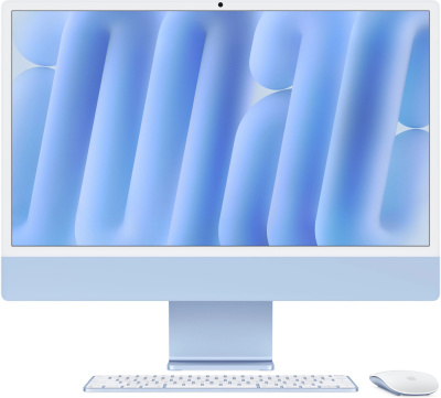 Моноблоки Apple iMac A3137 24" 4.5K M4 10 core (4) 16Gb SSD512Gb 10 core GPU macOS WiFi BT 143W кл (MWV33ZP/A) MWV33ZP/A от магазина Zakaz43