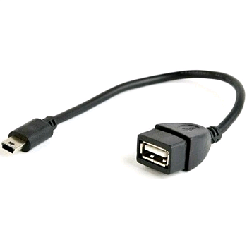 Кабель USB USB  2.0  OTG/Minib 5P 0.15m Bion BXP-A-OTG-AFBM-002 — фото, цена, купить