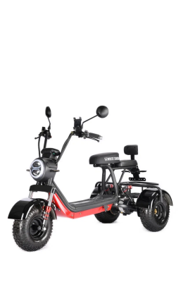 Электротрицикл White Siberia Trike Mini Red 1500W WS-PRO-M-R от магазина Zakaz43