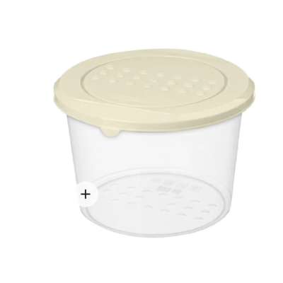 Посуда для микроволновки Контейнер пл.  0,8л для продуктов круглый Asti светло-беж 1 от магазина Zakaz43