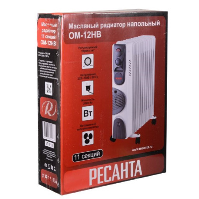 Радиаторы Уценка Ресанта ОМ-12НВ ОМ-12НВ от магазина Zakaz43