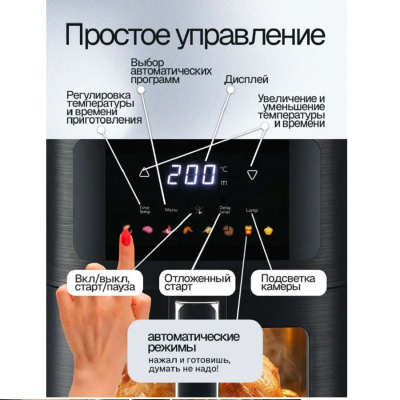 Аэрогрили ELTRONIC 777-08 черный 777-08 черный от магазина Zakaz43