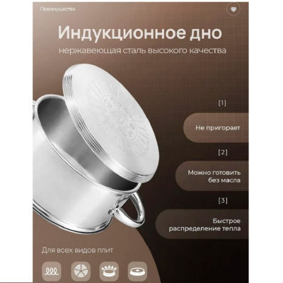 Наборы посуды Zeidan Z-50824 Z-50824 от магазина Zakaz43