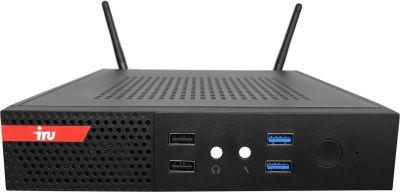 Системные блоки IRU Опал 313 slim i3 10100 (3.6) 8Gb SSD256Gb UHDG 630 FreeDOS GbitEth 120W черный  (2057725) 2057725 от магазина Zakaz43