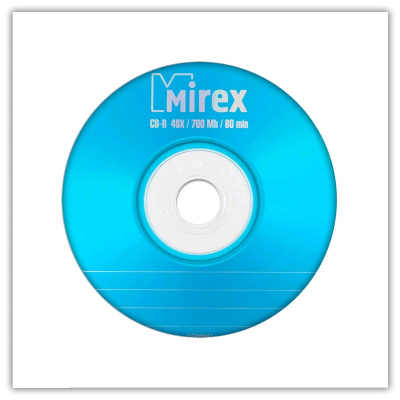 Оптические носители CD-R Mirex 700Mb 48x в бумажном конверте с окном UL120051A8C от магазина Zakaz43