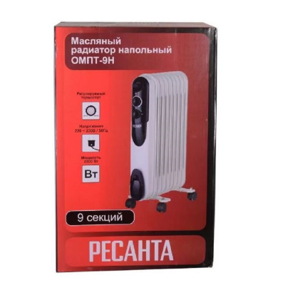 Радиаторы Уценка Ресанта ОМПТ- 9Н (2 кВт) ОМПТ- 9Н (2 кВт) от магазина Zakaz43