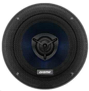 Акустика Digma DCA-B502 200Вт 90дБ 4Ом 13см (5дюйм) (ком.:2кол.) коаксиальные двухполосные — фото, цена, купить