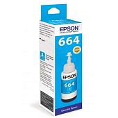 Чернила Epson Original T6642 C13T664298 Cyan для L100 70ml — фото, цена, купить
