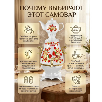 Электросамовары KELLI KL-1321 KL-1321 от магазина Zakaz43