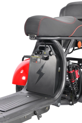 Электротрицикл White Siberia Pro Trike 3000W Red  от магазина Zakaz43