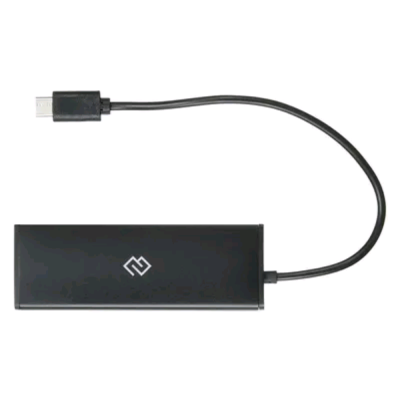 Контроллеры Digma HUB-4U2.0-UC-B 4ПОРТ. ЧЕРНЫЙ HUB-4U2.0-UC-B от магазина Zakaz43