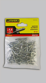 Заклепки Заклепки "4,0*8 мм 50 шт." (Stayer) 3120-40-08 — фото, цена, купить
