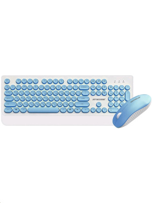Комплекты клавиатура и мышь Jet.A SlimLine KM39 W white-blue SMART LINE KM39 W Blue от магазина Zakaz43