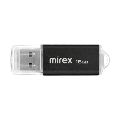 Флэш память USB 16GB Mirex Unit Черный (13600-FMUUND16) 13600-FMUUND16 от магазина Zakaz43