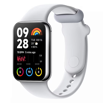 Смарт-часы и браслеты Xiaomi Smart Band 8 Pro Light Grey — фото, цена, купить