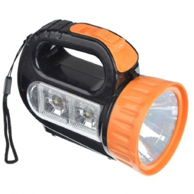 Скидки 10% Фонарь ЧИНГИСХАН(Ермак) 223-001-прожектор 1 LED + 2 LED, 1+2 Вт, 3xАА 223-001 от магазина Zakaz43