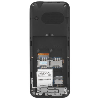 Сотовые телефоны Maxvi K18 black 3683 от магазина Zakaz43