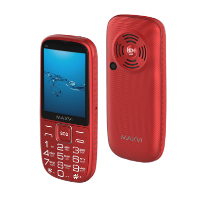 Сотовые телефоны Maxvi B9 red 3898 от магазина Zakaz43