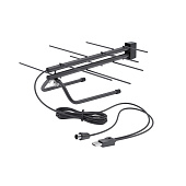 Телевизионные антенны CADENA BAS-5133-USB Антенна телевизионная комнатная ДМВ, Активная с USB — фото, цена, купить
