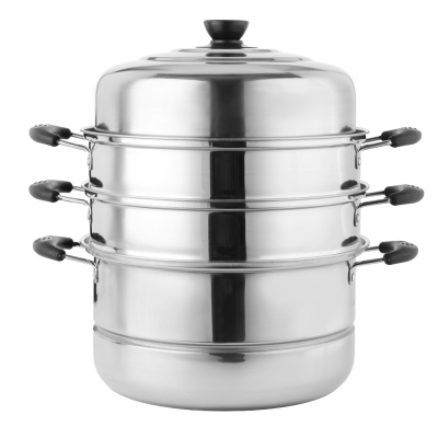 Мантоварки , пароварки Vetta 6л d28см, 3 яруса, индукицонное дно, нерж. сталь 822-107 822-107 от магазина Zakaz43
