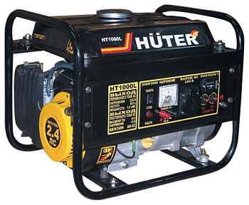 Бензиновые генераторы Huter HT1000L — фото, цена, купить