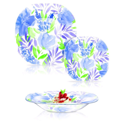 Сервиз столовый Набор столовый 18пр FLOWERPAD BLUE 1 от магазина Zakaz43