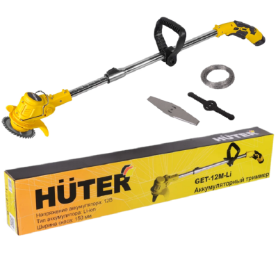 Электрические Huter GET-12M-2Li (в комплекте 2 АКБ и ЗУ) GET-12M-2Li от магазина Zakaz43