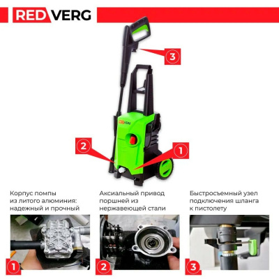 Электрические RedVerg RD-HPW1500 RD-HPW1500 от магазина Zakaz43